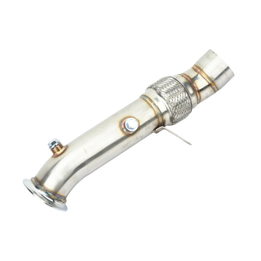 Catless Downpipe N55 Turbo for BMW 535i GT 535ix 640i 740i  F01 F06 F07 F10 F11 F12 F13 2010-2015 3.5inch Exhaust Down Pipe