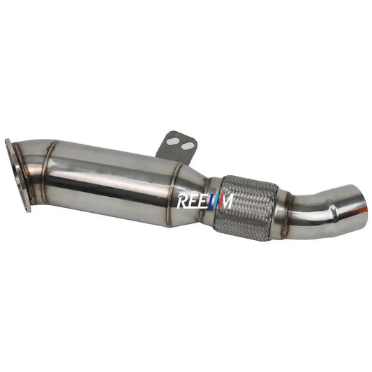 REEJIM 4.5" Turbo Catless Downpipe For bmw b58 m240i 340i 440i 540i 740i f&g series