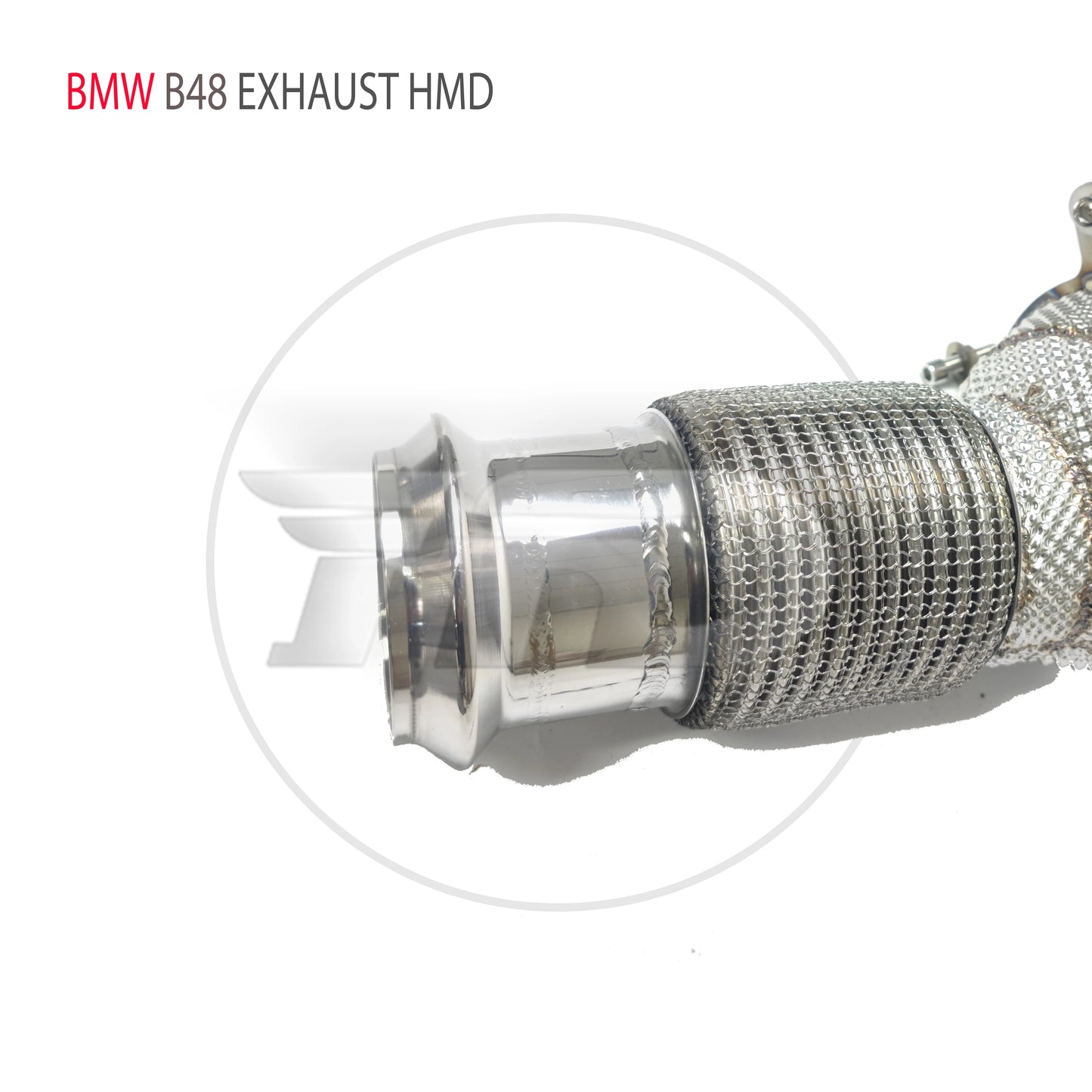 HMD Exhaust System High Flow Performance Downpipe for BMW  B46 B48  Car Accessories With Cat Pipe