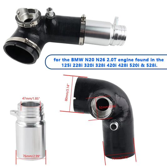 Silicone Turbo Inlet Elow Hose Performance for BMW F20 F22 F32 2.0T N20