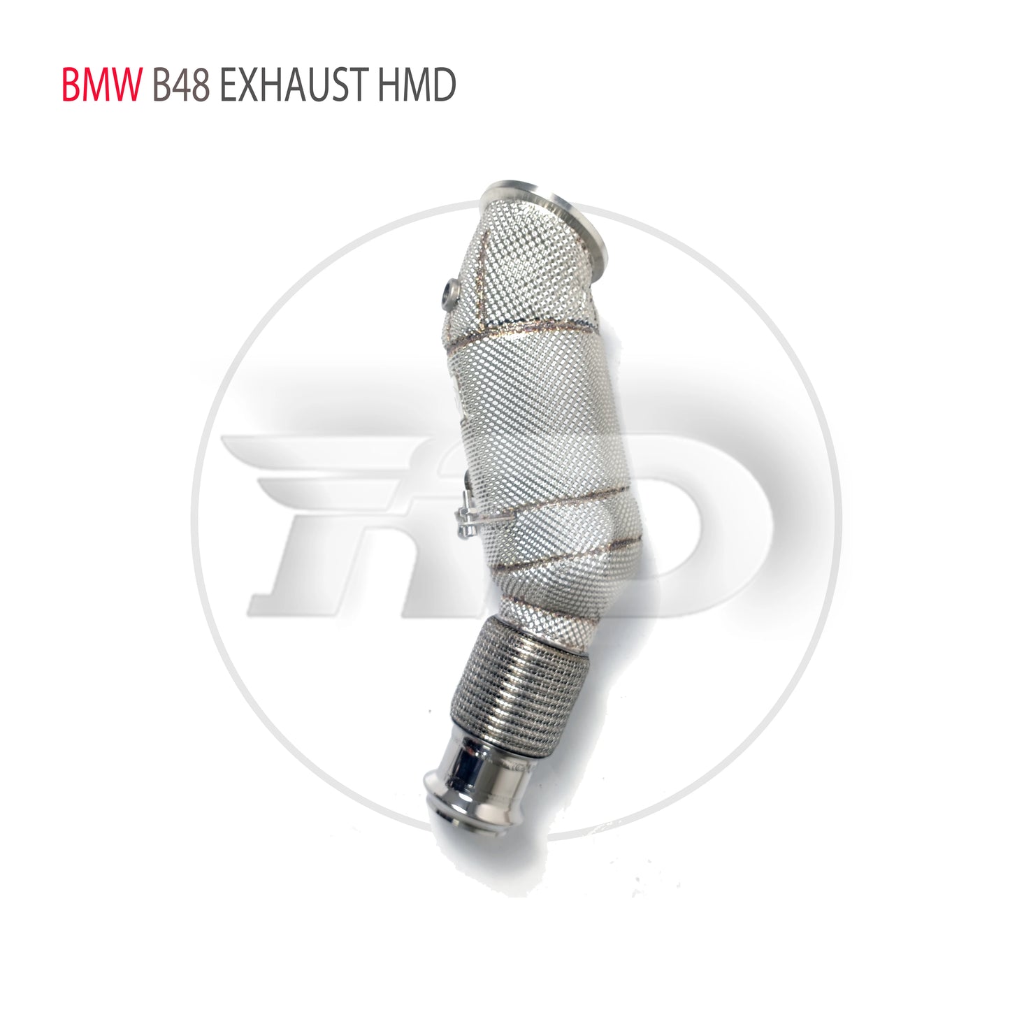HMD Exhaust System High Flow Performance Downpipe for BMW  B46 B48  Car Accessories With Cat Pipe
