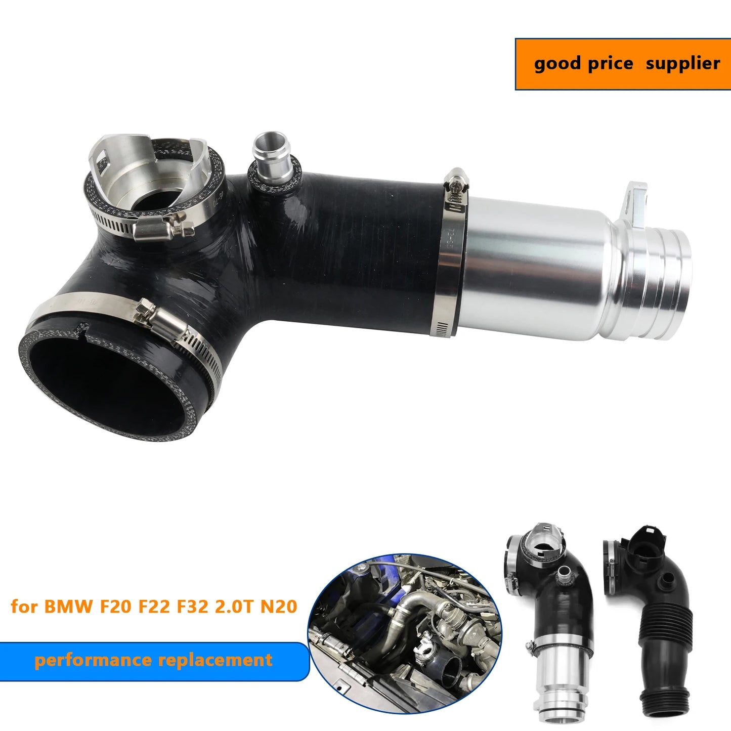 Silicone Turbo Inlet Elow Hose Performance for BMW F20 F22 F32 2.0T N20