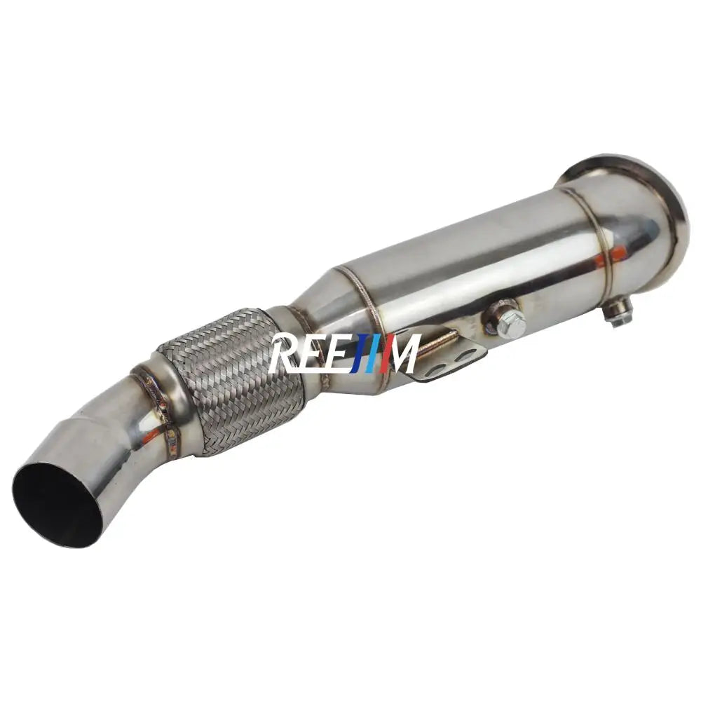 REEJIM 4.5" Turbo Catless Downpipe For bmw b58 m240i 340i 440i 540i 740i f&g series