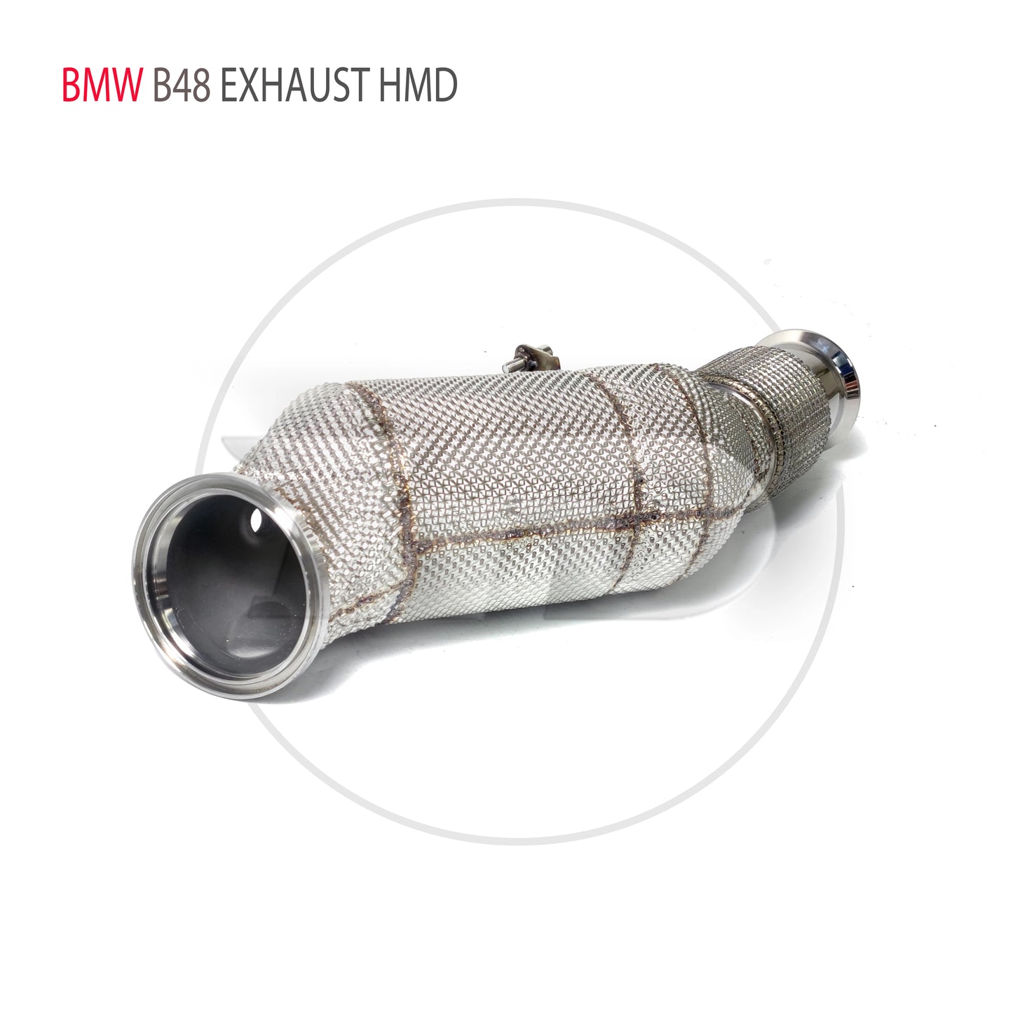 HMD Exhaust System High Flow Performance Downpipe for BMW  B46 B48  Car Accessories With Cat Pipe
