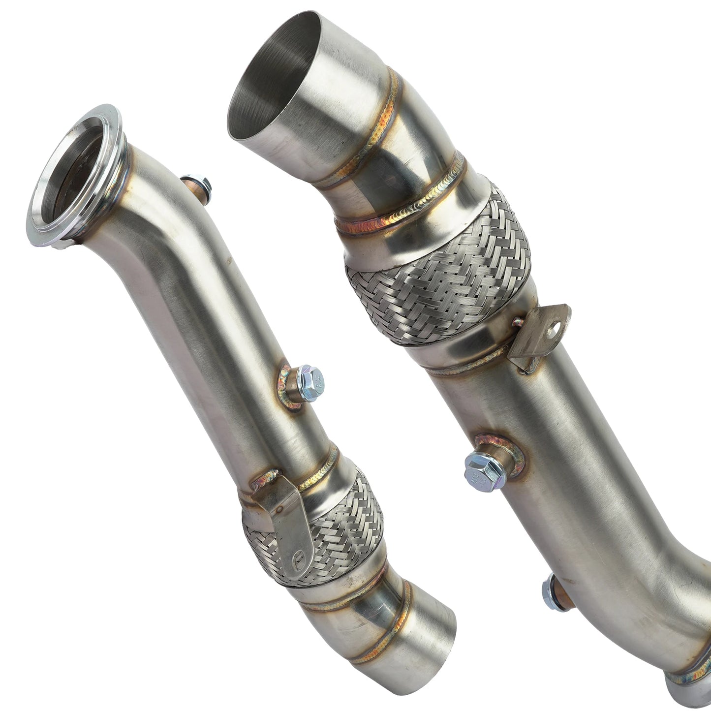Catless Downpipe N55 Turbo for BMW 535i GT 535ix 640i 740i  F01 F06 F07 F10 F11 F12 F13 2010-2015 3.5inch Exhaust Down Pipe