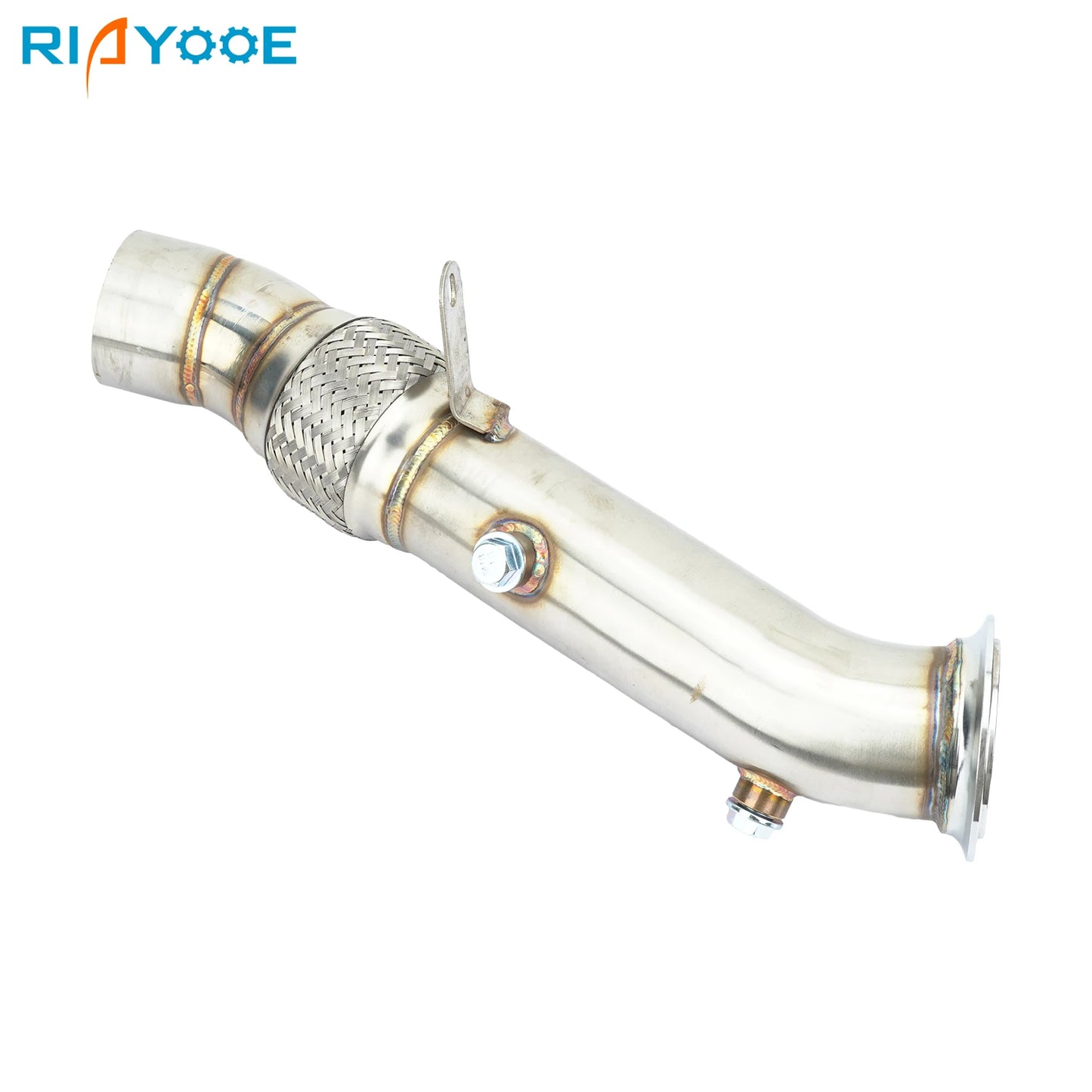 Catless Downpipe N55 Turbo for BMW 535i GT 535ix 640i 740i  F01 F06 F07 F10 F11 F12 F13 2010-2015 3.5inch Exhaust Down Pipe